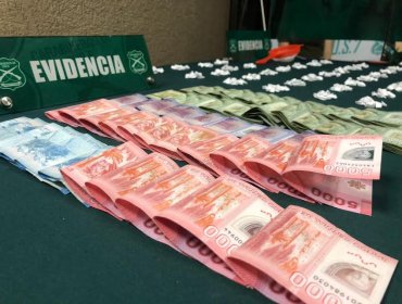 Tres detenidos dejan dos procedimientos por microtráfico de drogas en Valparaíso