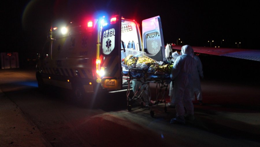 Hospital de Contingencia de Ovalle recibió a dos pacientes Covid-19 positivos provenientes de Iquique