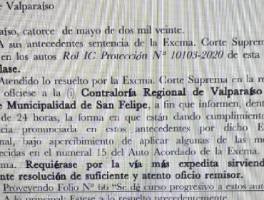 Ultimátum al alcalde de San Felipe: Corte pide que se cumpla fallo donde Administrador Municipal Patricio González debe dejar su cargo