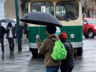 Pronostican precipitaciones débiles en el litoral, valles y cordillera de la región de Valparaíso