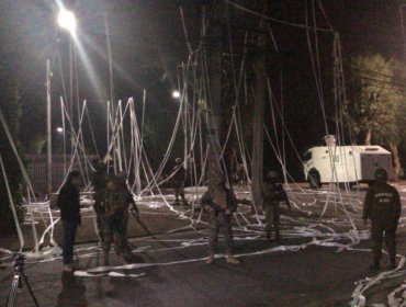 Cuatro sujetos fueron detenidos tras ser sorprendidos saqueando carnicería en Quilicura