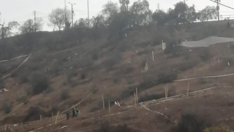 Alcalde de Quillota descarta construir casas en ladera tomada por personas en el cerro Mayaca