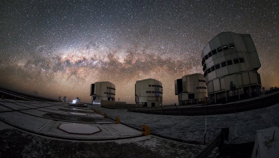 Imagen captada desde Chile muestra lo que sería la formación de un nuevo planeta
