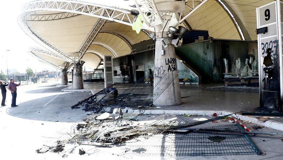 En prisión preventiva quedaron los últimos imputados por destrucción de la estación Del Sol