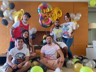 Arturo Vidal agradeció los saludos que recibió por su cumpleaños Nº 33