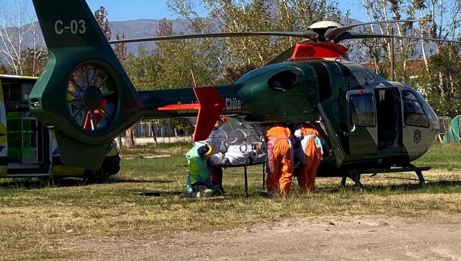 Nuevo traslado de pacientes desde Santiago a Talca: Lo hace Carabineros