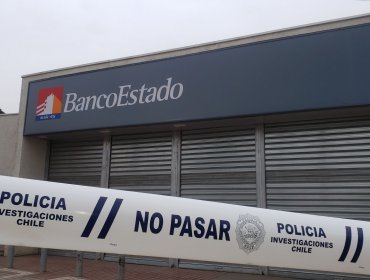 Delincuentes robaron cerca de 4 millones de sucursal bancaria en San Francisco de Mostazal