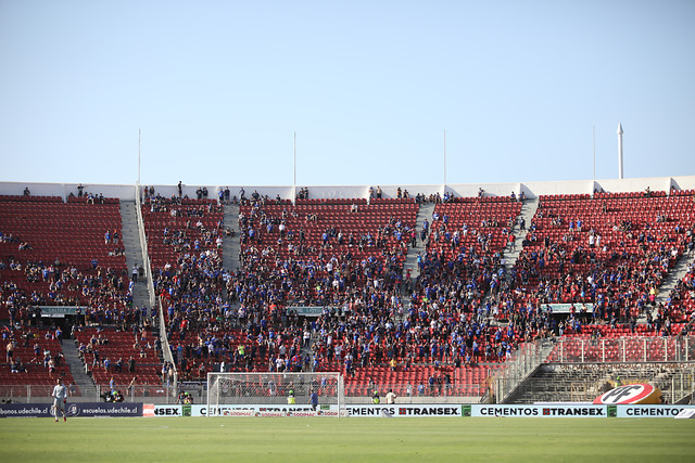 Universidad de Chile descartó utilizar hinchas de cartón en sus partidos de local