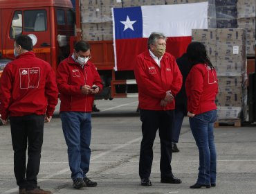 Gobierno entregó 34.414 cajas en la Región Metropolitana y llegó a un total de 194.662 en el país