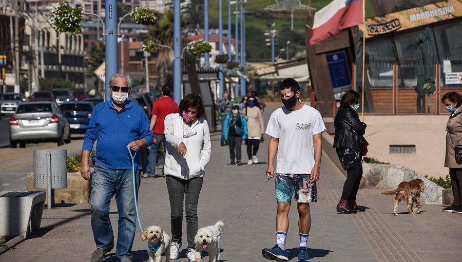 250 personas han sido infraccionadas por el no uso de mascarillas en Viña del Mar