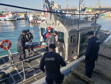 Macabro hallazgo en Valparaíso: encuentran cuerpo sin vida flotando en las cercanías de Caleta Portales