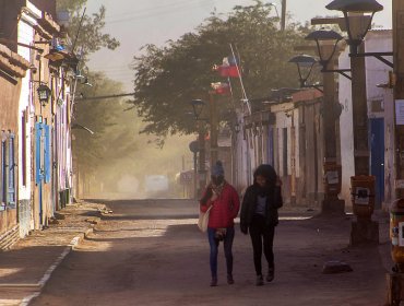 Declaran Alerta Amarilla para la provincia de El Loa por fuertes vientos