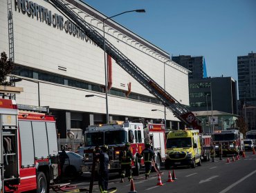 Falla en equipo de climatización origina amago de incendio en el nuevo hospital Dr. Gustavo Fricke