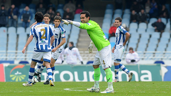 Medio español recordó gol de Claudio Bravo por la Real Sociedad: "Un momento único"