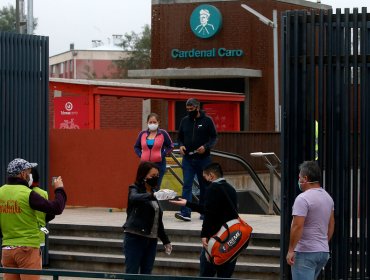 Metro anunció el cierre de estación Cardenal Caro desde este miércoles