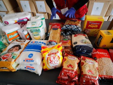 Más de 95 mil cajas de alimentos se entregaron en el país durante este lunes