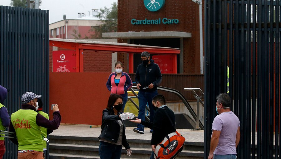 Metro anunció el cierre de estación Cardenal Caro desde este miércoles