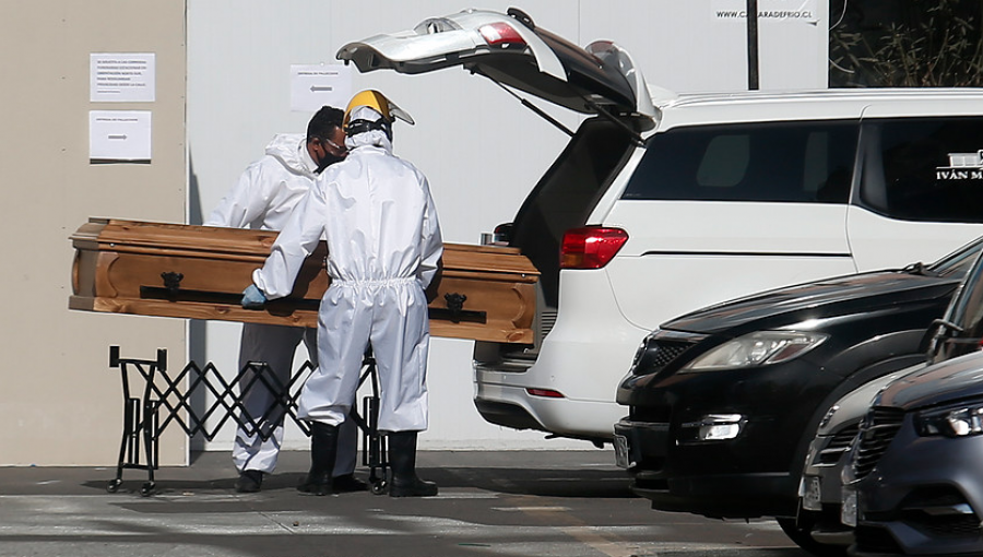 Reportan el fallecimiento de 192 personas a causa de la pandemia en Chile