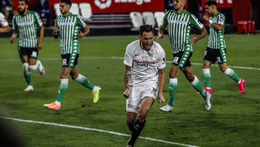Sevilla derrotó al Betis y se quedó con el clásico andaluz en el regreso del fútbol español