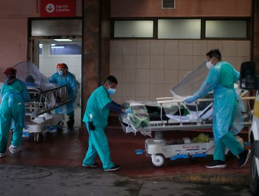 Lluvia afectó a carpas del hospital San José y generó traslado de pacientes sospechosos de Covid-19