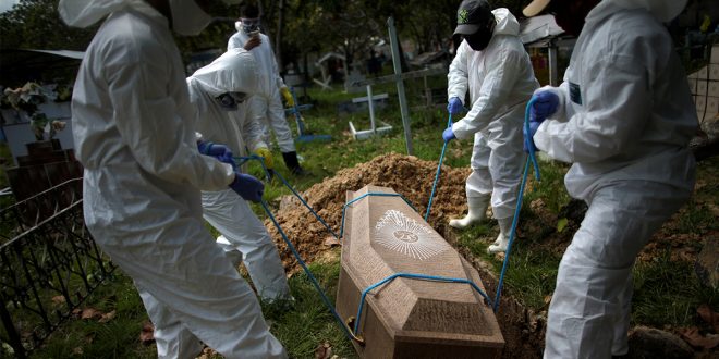 Brasil se convierte en el segundo país con más muertes por Covid-19