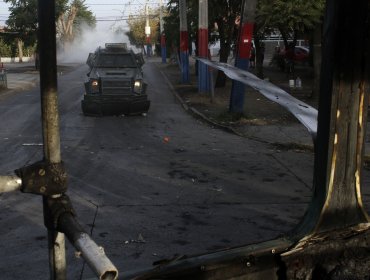 Tramitan baja de carabinero por lesiones graves a persona en Villa Francia