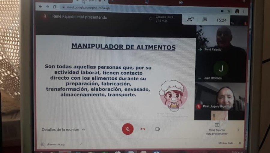 Más de 20 jefas de hogar participaron en curso virtual de manipulación de alimentos en La Cruz