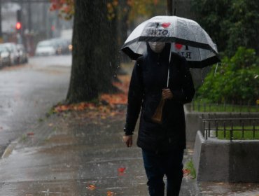 Decretan Alerta Temprana Preventiva en la región Metropolitana por pronóstico de precipitaciones