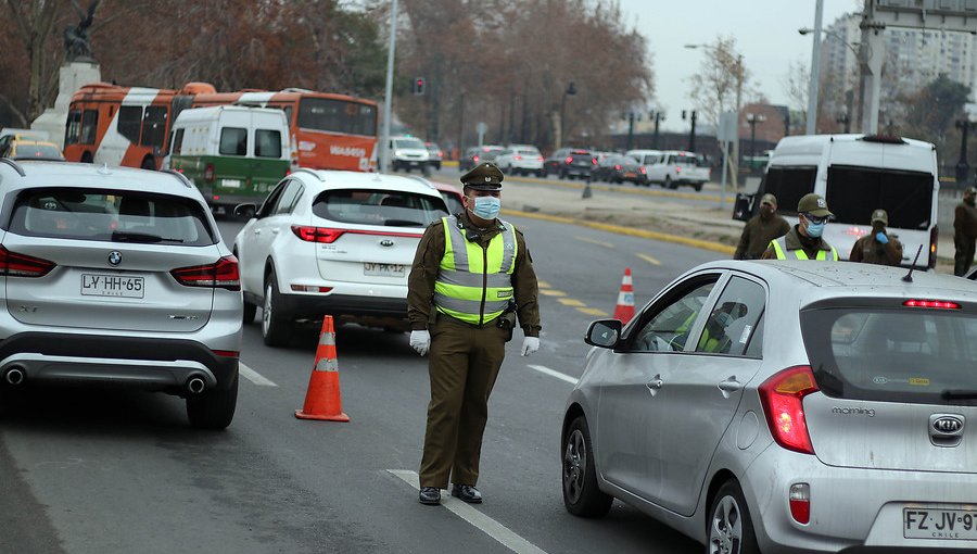 Conductor evade fiscalización y atropella a carabinero en Las Condes