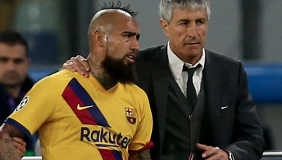 DT del Barcelona por Arturo Vidal: "Tiene un perfil necesario en cualquier plantilla"