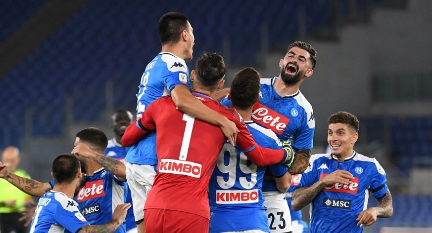 Napoli venció por penales a Juventus y se proclamó campeón de la Copa Italia