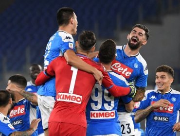 Napoli venció por penales a Juventus y se proclamó campeón de la Copa Italia