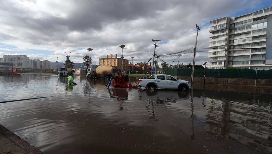 Damnificados y anegamientos por paso de sistema frontal en región de Coquimbo: cinco comunas en Alerta Amarilla