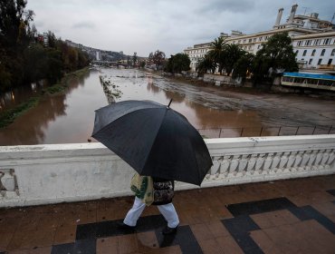 Intensas precipitaciones en Valparaíso permiten superar registro de agua caída el 2019 a la fecha