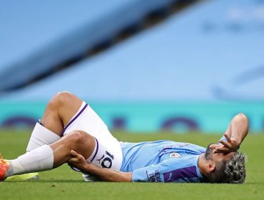 "Kun" Agüero se lesionó en goleada del Manchester City y deberá ser operado