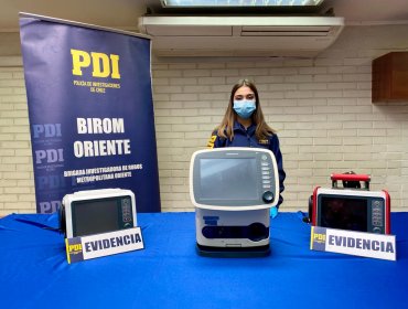 Detienen a joven por intentar vender en redes sociales tres ventiladores mecánicos robados en Providencia