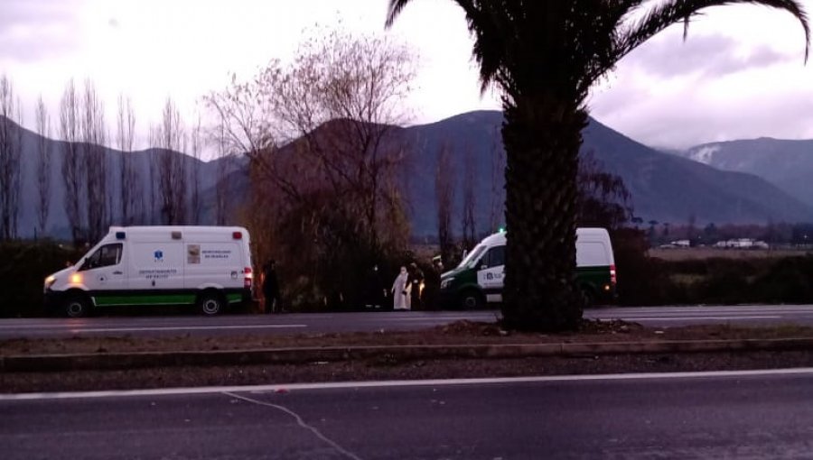 Al interior de una acequia y sin vida fue encontrado un adulto mayor en La Calera