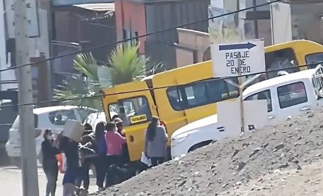 Con arresto domiciliario nocturno quedaron imputados por robo de cajas de alimentos en Iquique