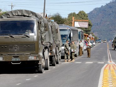 Con militares resguardarán rutas más conflictivas de las regiones del Biobío y La Araucanía