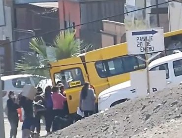 Con arresto domiciliario nocturno quedaron imputados por robo de cajas de alimentos en Iquique