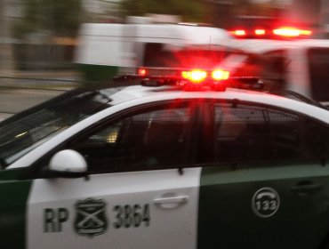 Violento robo termina en persecución policial que se extendió por varias comunas de la región Metropolitana