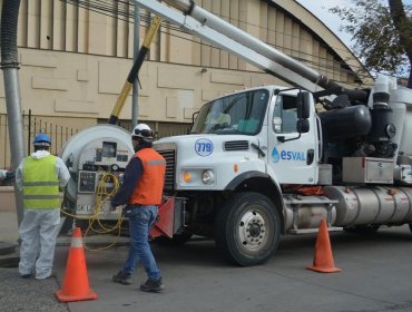 Más de 31 kilómetros de alcantarillado de la región de Valparaíso serán limpiados para evitar emergencias de invierno