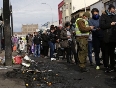 Aumentan detenidos en controles de Carabineros en la Vega Central