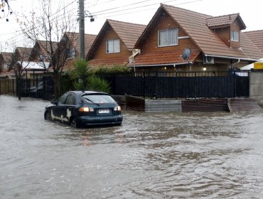 Intenso sistema frontal causa estragos en regiones de O’Higgins y el Maule