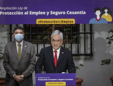 Presidente Piñera anuncia proyecto que mejora la Ley de Protección del Empleo y el Seguro de Cesantía