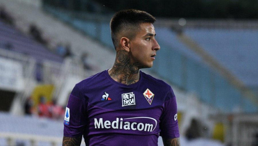 Erick Pulgar disputó los 90' en dura derrota de Fiorentina ante Sassuolo como local