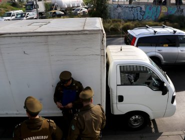 Prisión preventiva para imputados por asalto a conductor de camión que repartía mercadería en Renca