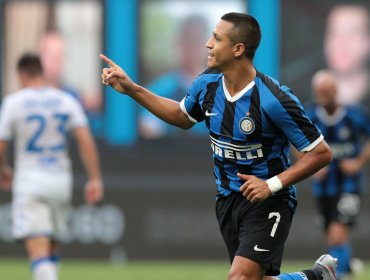 El Inter de Milán goleó a Brescia con Alexis Sánchez de titular y figura