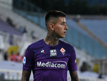 Erick Pulgar disputó los 90' en dura derrota de Fiorentina ante Sassuolo como local