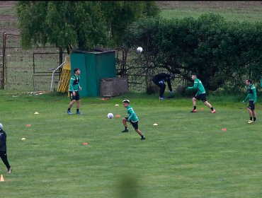 Wanderers regresó a los entrenamientos presenciales en Mantagua